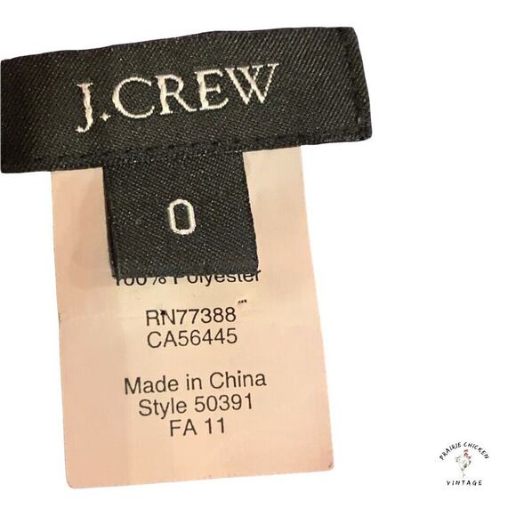 J. Crew purple Silk Cocktail party dress, Sz 0 - ruched draped - Picture 2 of 13